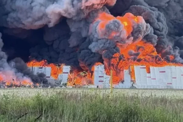„Ucrainenilor, nu aveți empatie?” Comercianți ruși, în lacrimi după ce dronele au lovit noi depozite în apropiere de Sankt Petersburg