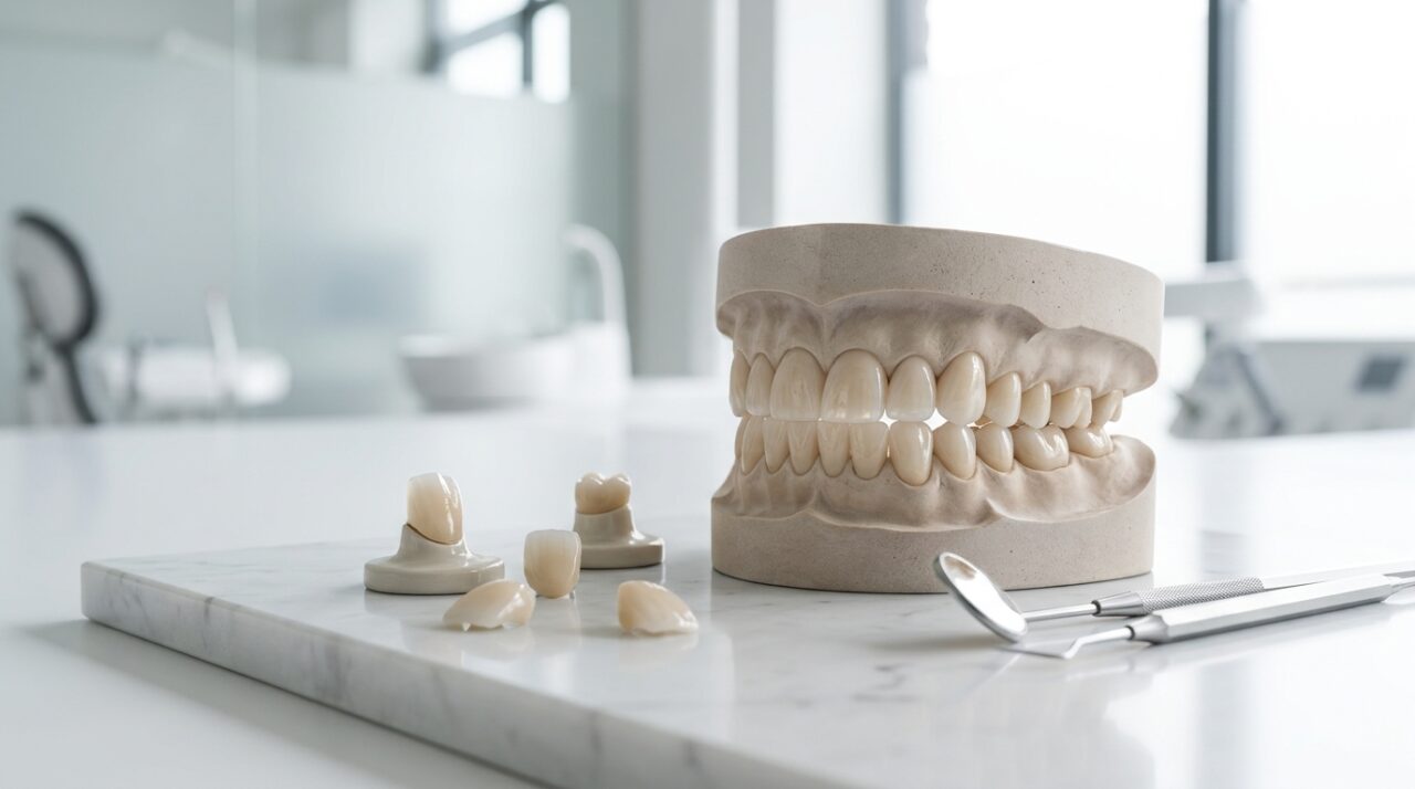 Fațete dentare estetice și coroane dentare premium pentru un zâmbet perfect